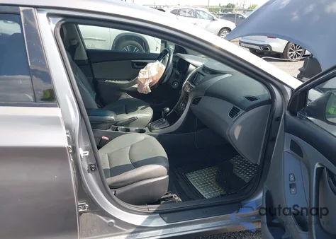 2013 Hyundai Elantra Limited from USA, damaged, VIN KMHDH4AEXDU937606